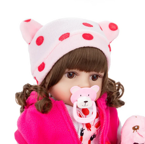 Boneca Bebê Reborn de Silicone Realista - BabyReborn