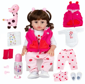 Boneca Bebê Reborn de Silicone Realista - BabyReborn